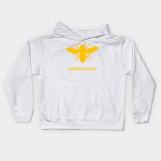 Honeyologist Funny Beekeeper Gift Ideas Kids Hoodie